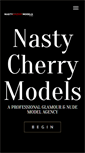 Mobile Screenshot of nastycherrymodels.com